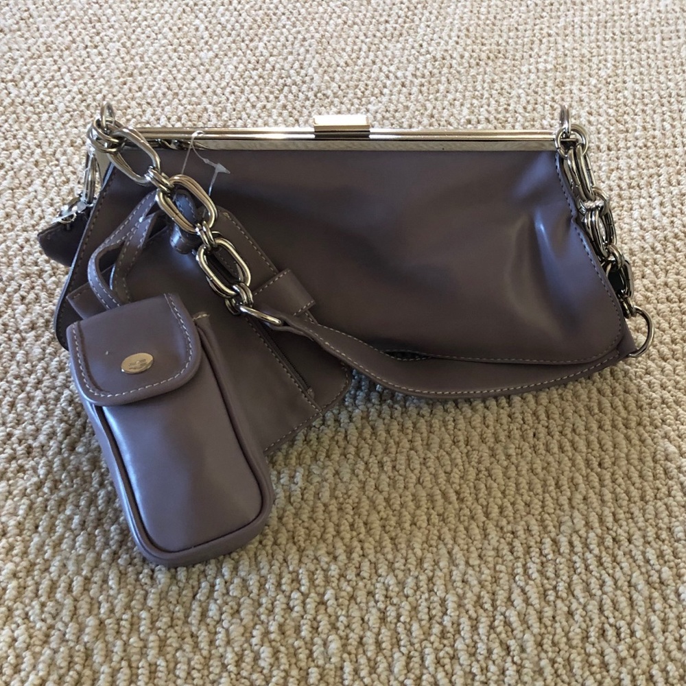 Lavender Nine West mini bag